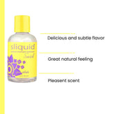 Sliquid Naturals Swirl Pina Colada Flavored Lube | 4.2oz